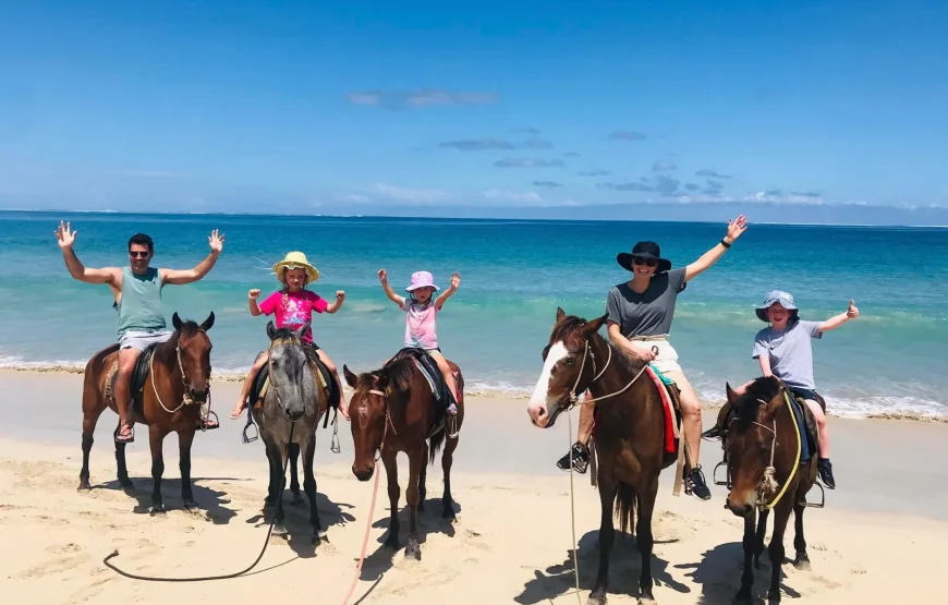 Natadola 2 hour Beach Horse Riding Tour Fiji – AU$159