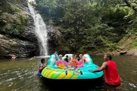 fiji Biausevu Waterfall